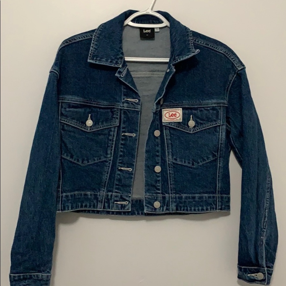 Lee Cropped Denim Jacket